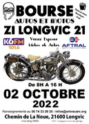 Bourse Motos et Autos Anciennes et Classiques le 2 Octobre 2022 à Longvic (21600)