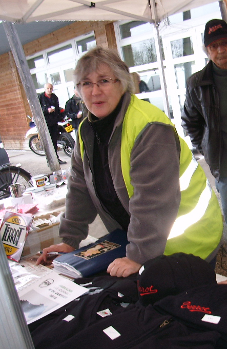 Josette, notre trésorière et membre de notre association depuis le début