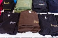 Tee-shirt col rond signature Terrot dorée