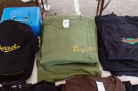 Tee-shirt col rond signature Terrot dorée