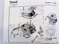 Pièces détachées 175cc AS Rallye Terrot 1109 Image 1
