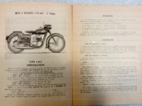 Notice entretien 175cc LMC Magnat-Debon motocyclette 1205 Image 1