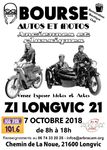 Bourse d'échange Motos et Autos Anciennes et Classiques le 7 Octobre 2018 à Longvic