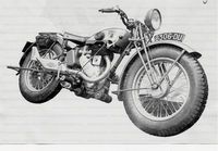 500cc proto RL militaire 1932 avant droit Image 1