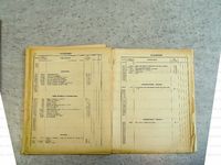 Tarif pièces détachées HDA motocyclette Terrot 1946 Image 1