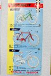 Plaquette publicitaire bicyclette F40 F45 F50Terrot fille ... Image 1