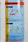 Plaquette publicitaire bicyclette dame H22 H25 H40 H45 ... Image 1