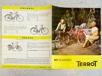 Plaquette publicitaire bicyclette Terrot 1887 Image 1