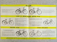 Plaquette publicitaire bicyclette Terrot 1888 Image 1