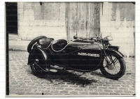 Photographie side-car Marins Pompiers Terrot 1746 Image 1