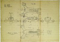 4349 - Base de cadre - Moto GSS et GS3 Image 1