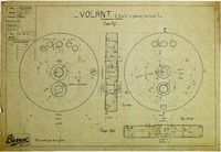 5102 - Volant côté pignon moteur - Moteur Image 1
