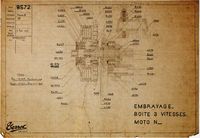 8572 - Embrayage 3 vitesses moto N - Moto N Image 1