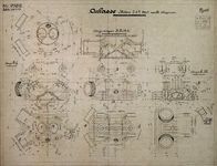 9752 - Culasse moteur JAP 350cc double échappement - Moteur ... Image 1