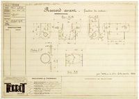 15556 - Raccord avant fixation du moteur - RL, RSS, HR Image 1