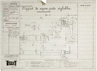 16252 - Support de repose-pieds réglables - 175cc ... Image 1