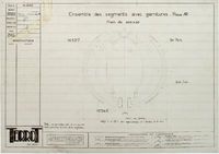 16600 - Ensemble des segments avec garnitures. Roue arrière ... Image 1