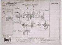 17761 - Axe de volant côté distribution - Moteur 500cc RCP1 ... Image 1