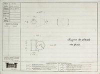 19106 - Support de pédale de frein - Side-car DTP Image 1