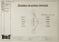 21045 - Ensemble de la roue complète - UF standard Teroto Image 1